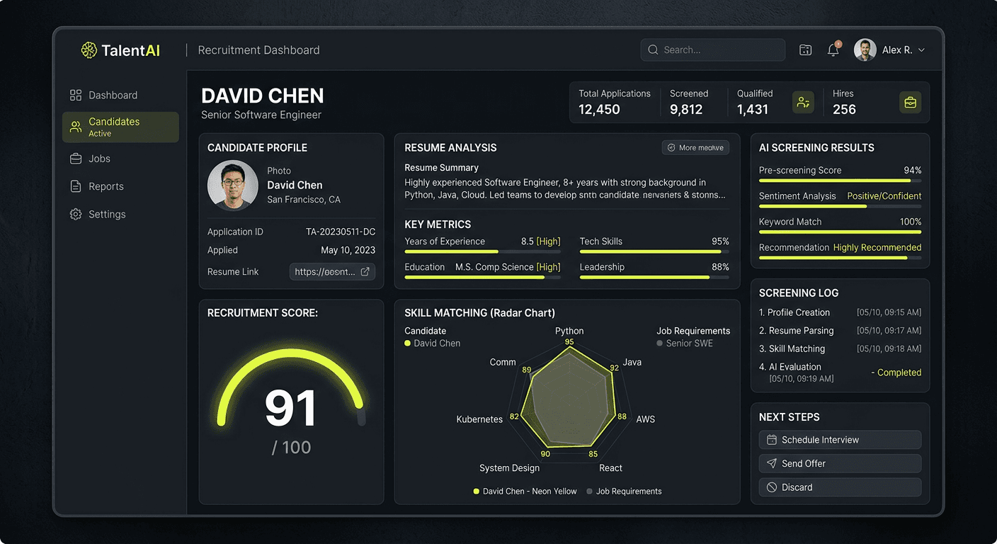 AI採用スコアリングシステムの開発